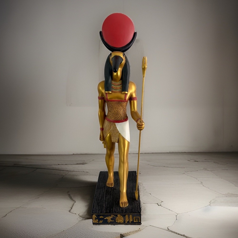 Ancient Egyptian God Thoth Statue God of Wisdom and Writing Figure 14" 2003 AT